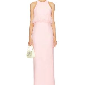 LIKELY Kellen Gown pink maxi